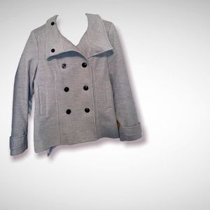 Grey Pea coat